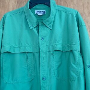 Duluth Trading Co Men’s Action Standard Fit Vented Gusseted Shirt 2XL UPF30